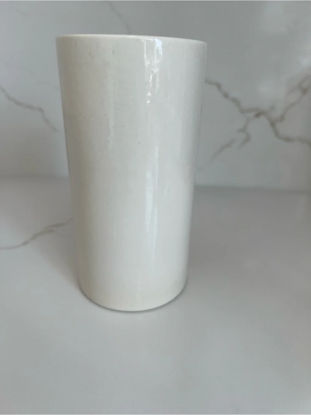 Haeger sleek white
